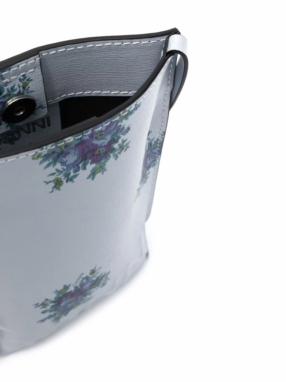 GANNI Crossbodytas met bloemenprint Blauw