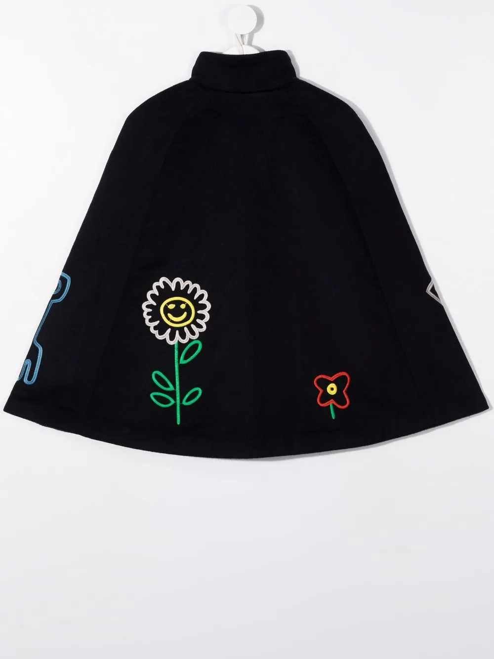 Stella McCartney Kids Cape met print - Blauw