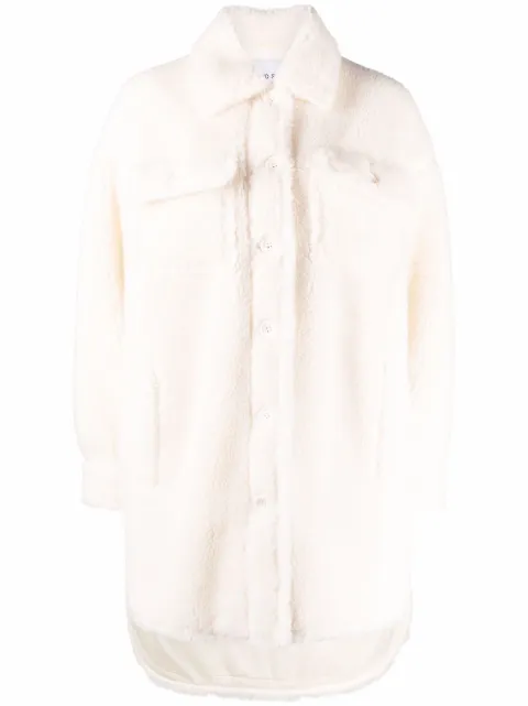 Sabi fleece shirt coat