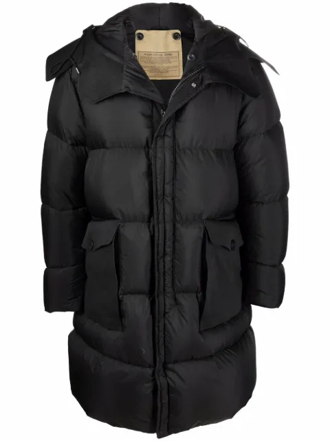 Ten C hooded puffer coat