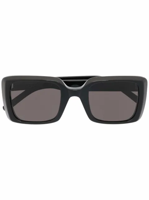 Saint Laurent Eyewear Óculos de sol SL 497 retangular