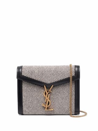 Saint Laurent Cassandra wallet-on-chain - Farfetch