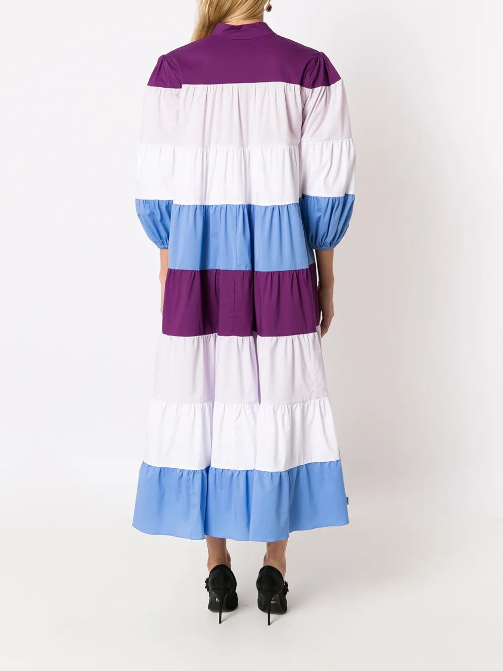 Olympiah Stripe-pattern Shirt Dress In Multicolour