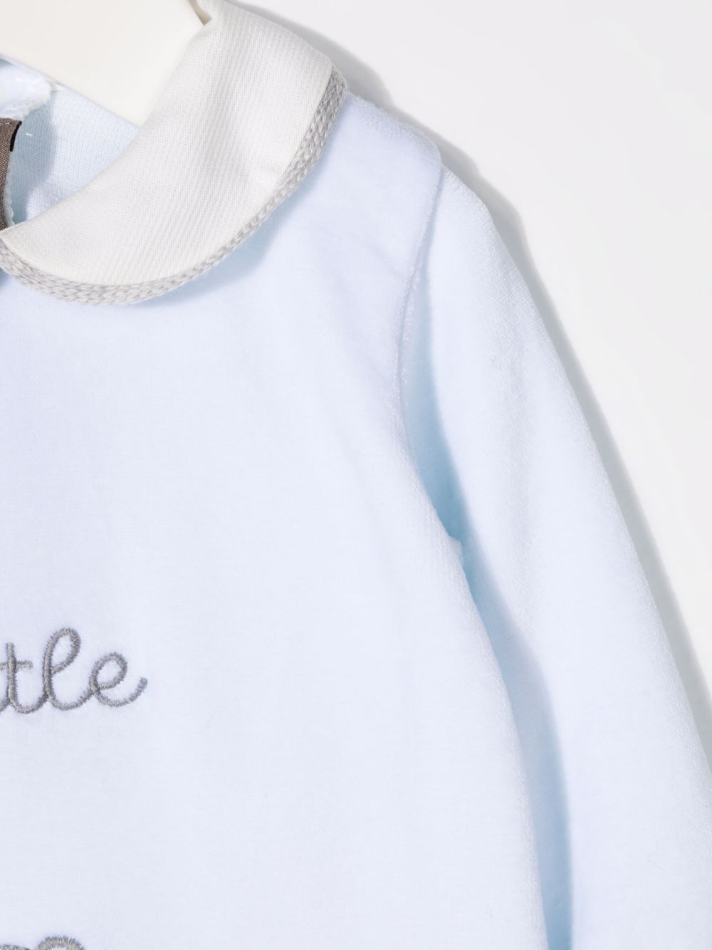 фото Little bear embroidered cotton-blend pajamas