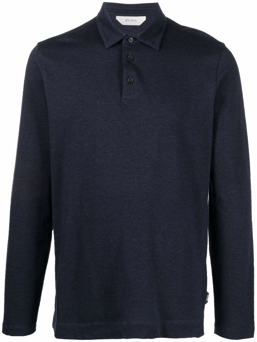 Zegna long-sleeve Polo Shirt - Farfetch