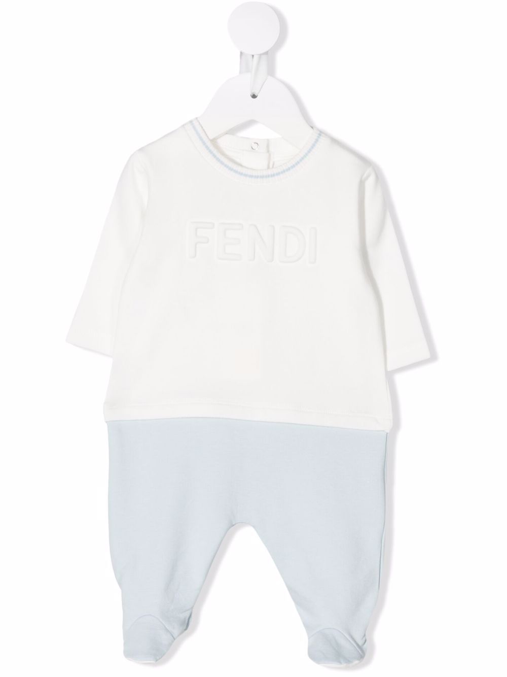 фото Fendi kids ромпер с логотипом