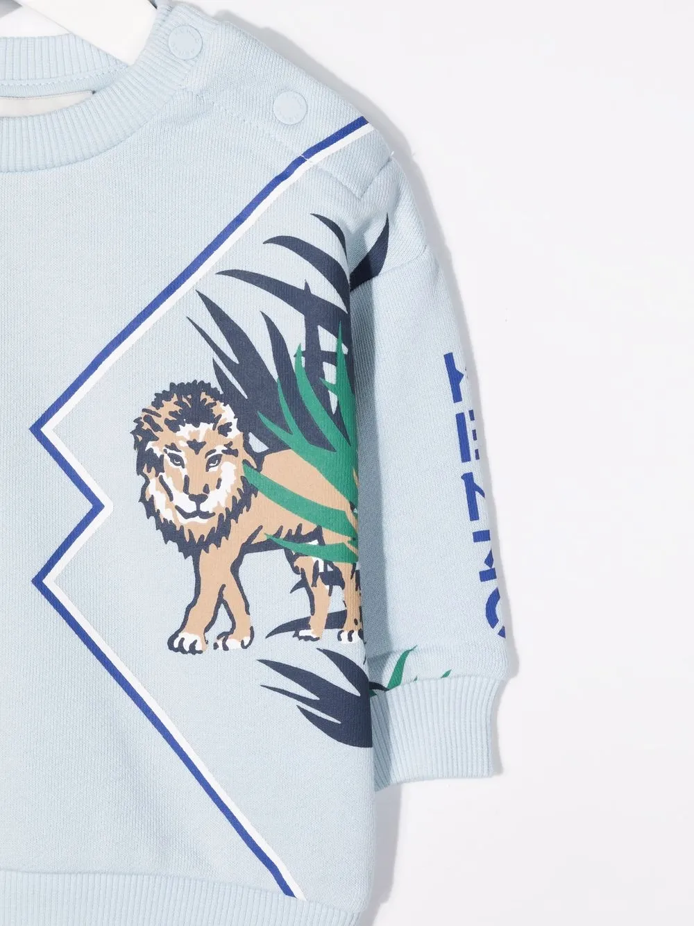 фото Kenzo kids толстовка с принтом