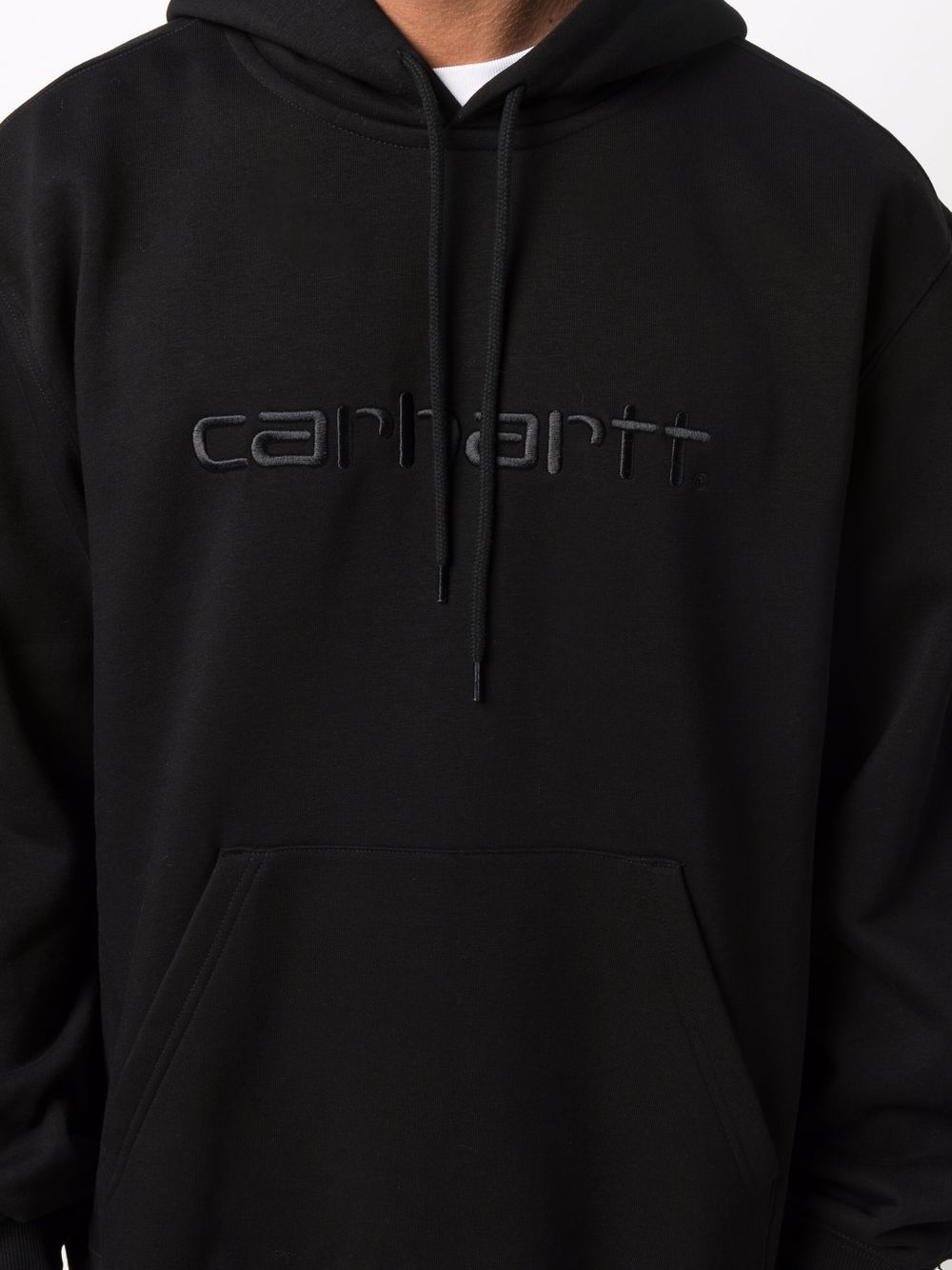 фото Carhartt wip худи с вышитым логотипом