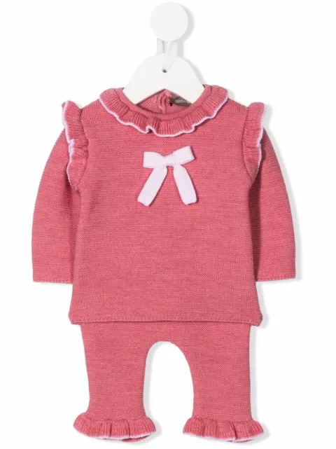 Little Bear Romper met contrasterende afwerking