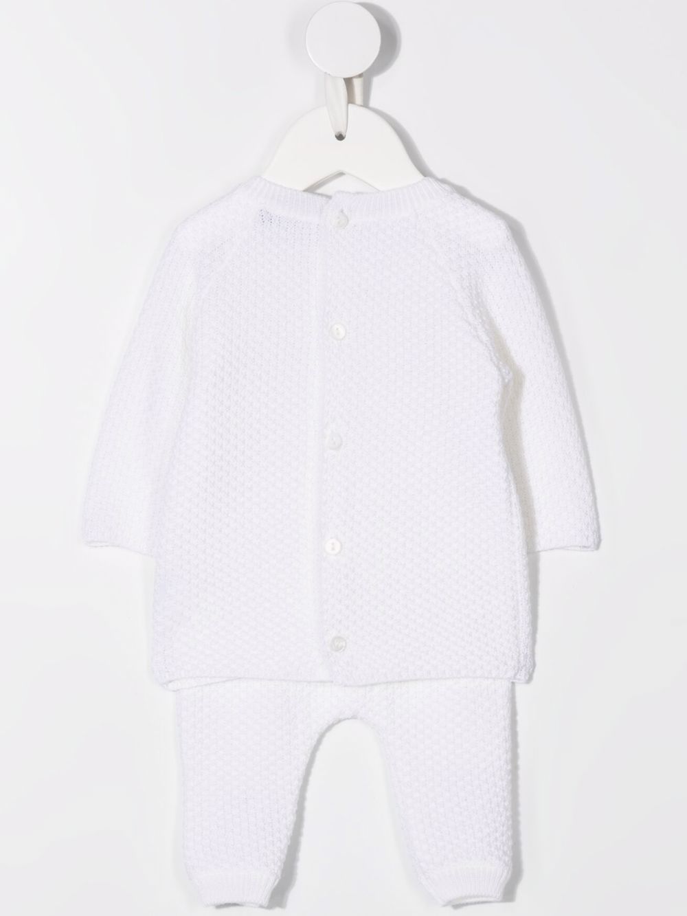 фото Little bear long-sleeved virgin wool pajamas