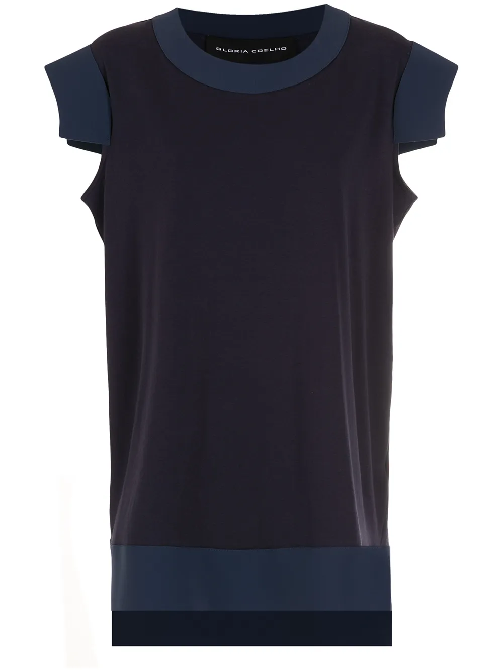 Gloria Coelho sleeveless cut-out T-shirt