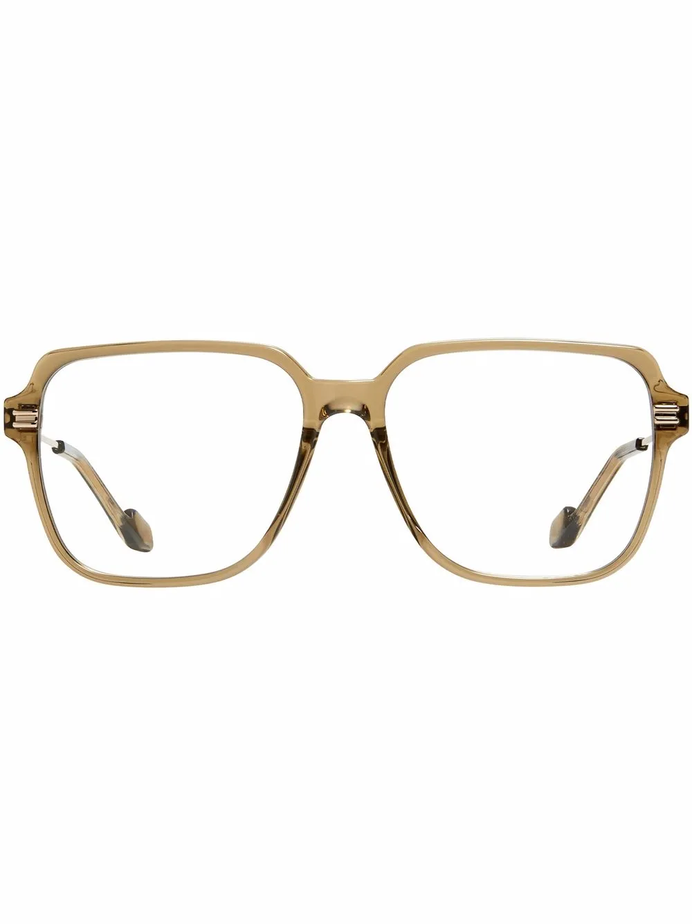 Jeff KC1 square-frame oversized glasses