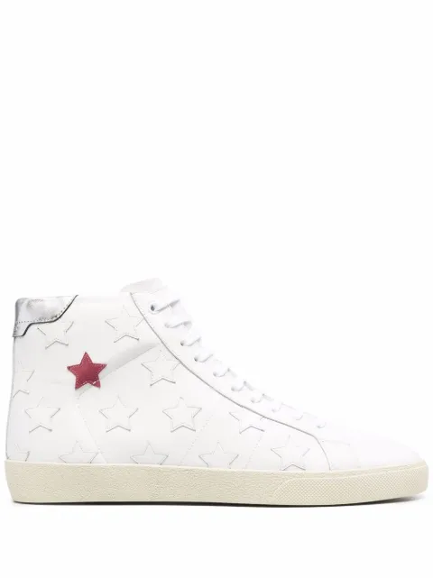 Saint Laurent Court Classic SL 02 California mid-top sneakers