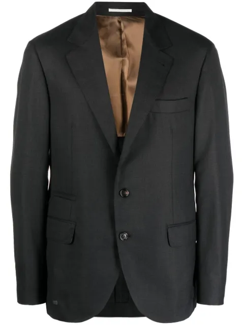 Brunello Cucinelli single-breasted notched-lapel blazer