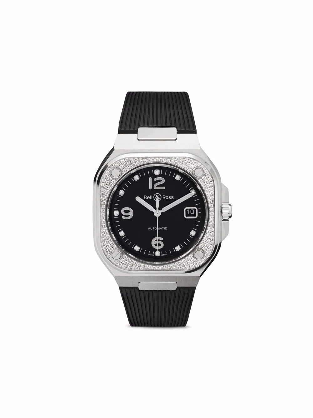 

Bell & Ross reloj BR-05 Diamond de 40mm - Negro