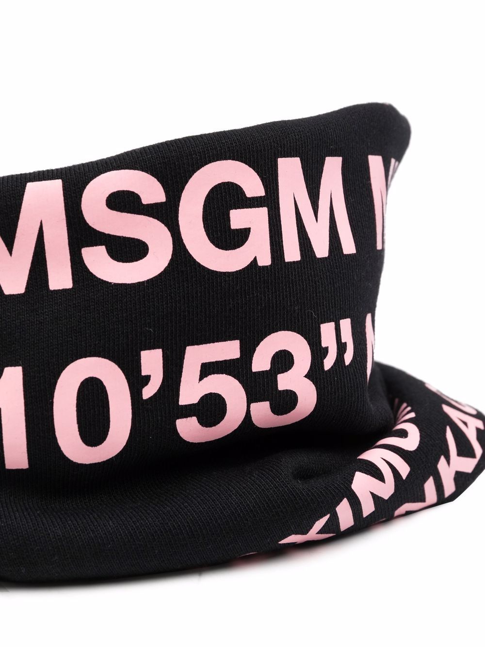 фото Msgm снуд с логотипом