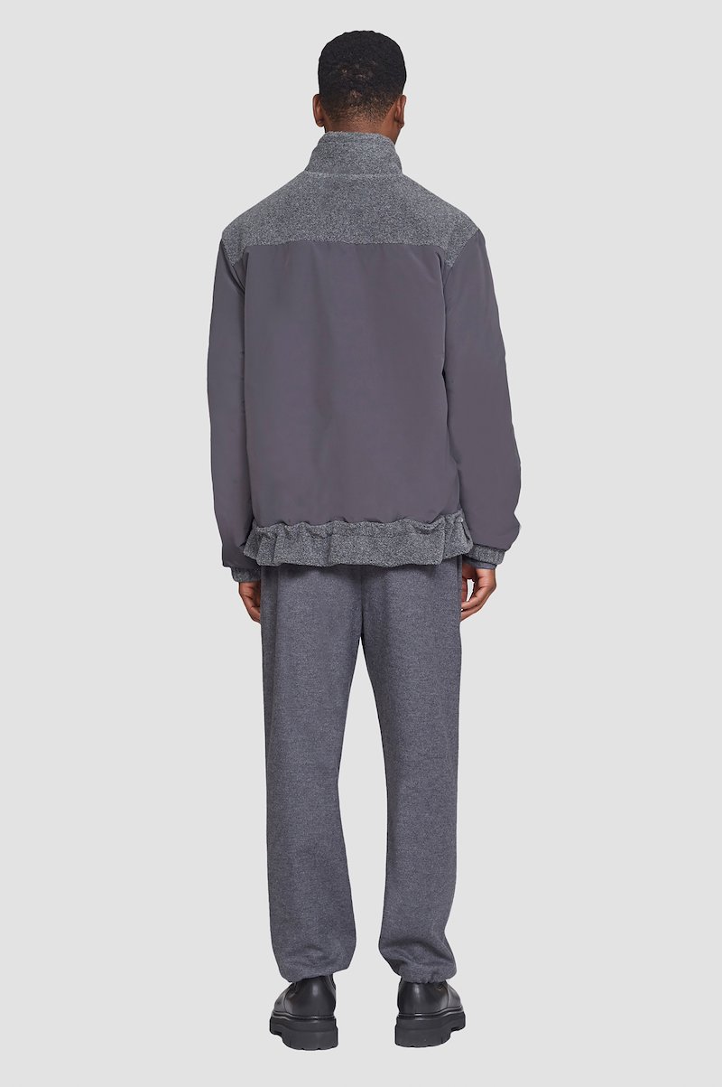 Reversible Fleece Jacket-grey #0 Reversible Fleece Jacket, null- 6