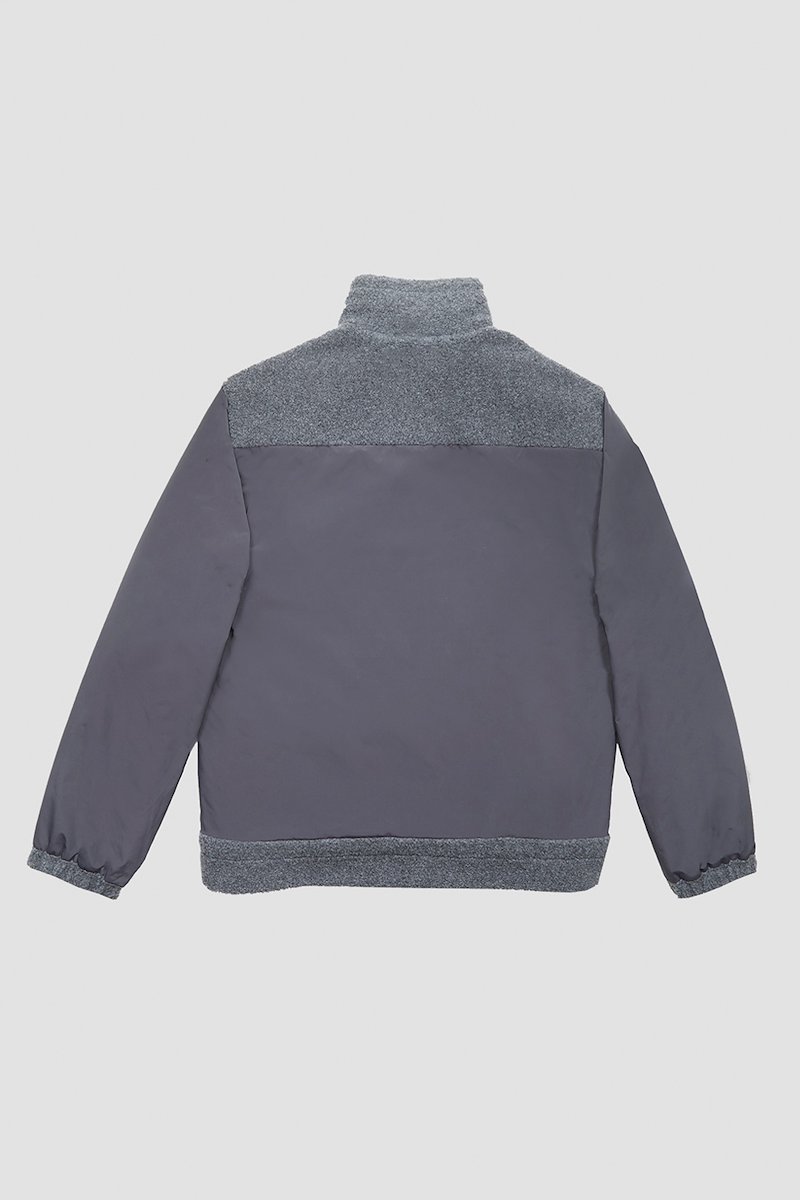 Reversible Fleece Jacket-grey #0 Reversible Fleece Jacket, null- 12