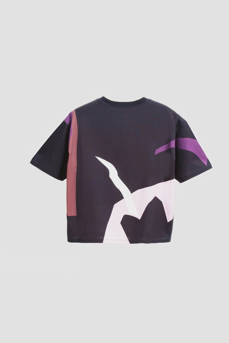 Printed T-Shirt-black #1 Printed T-Shirt, null- 5