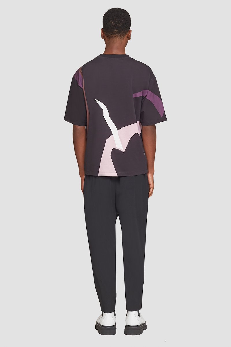 Printed T-Shirt-black #0 Printed T-Shirt, null- 2