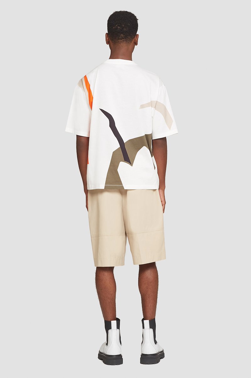 Printed T-Shirt-white #0 Printed T-Shirt, null- 2