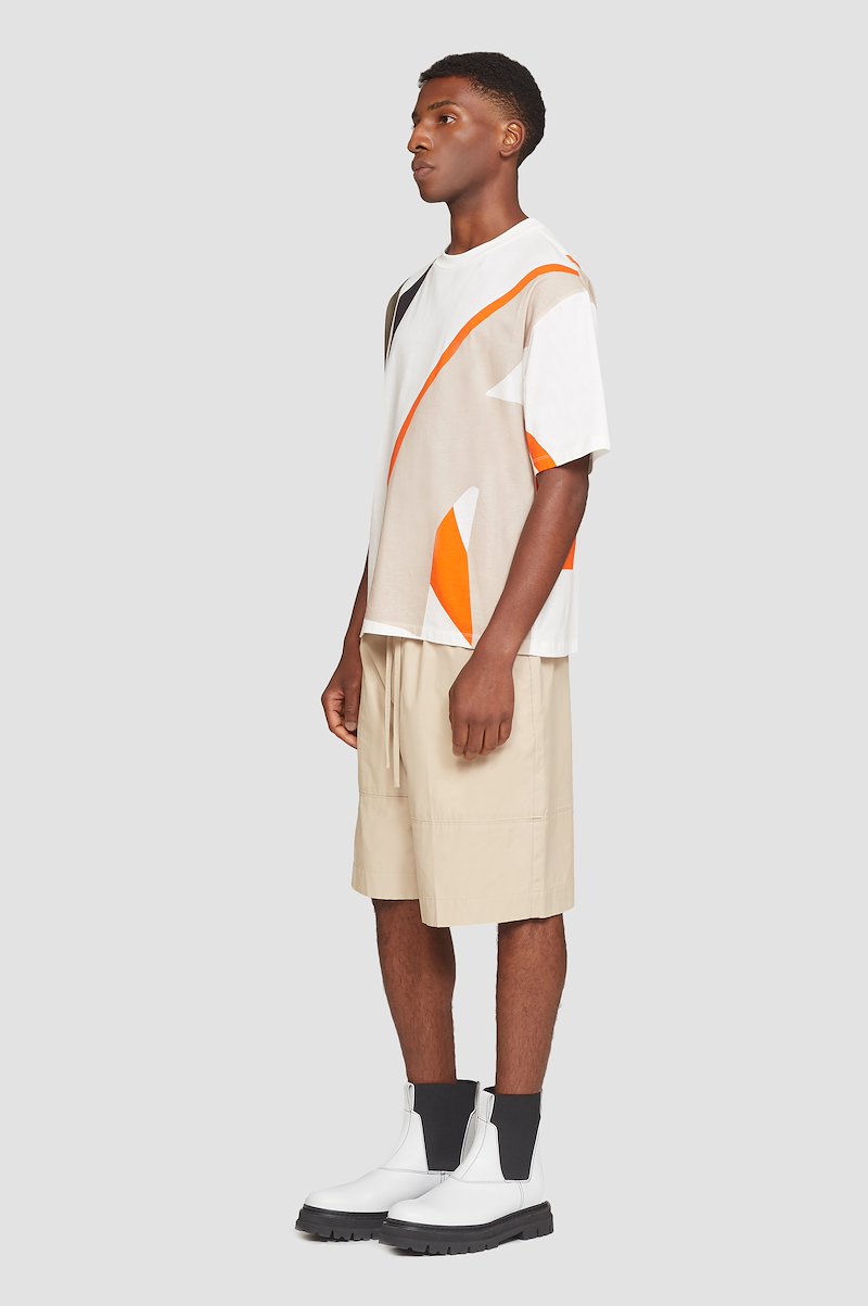 Printed T-Shirt-white #1 Printed T-Shirt, null- 1