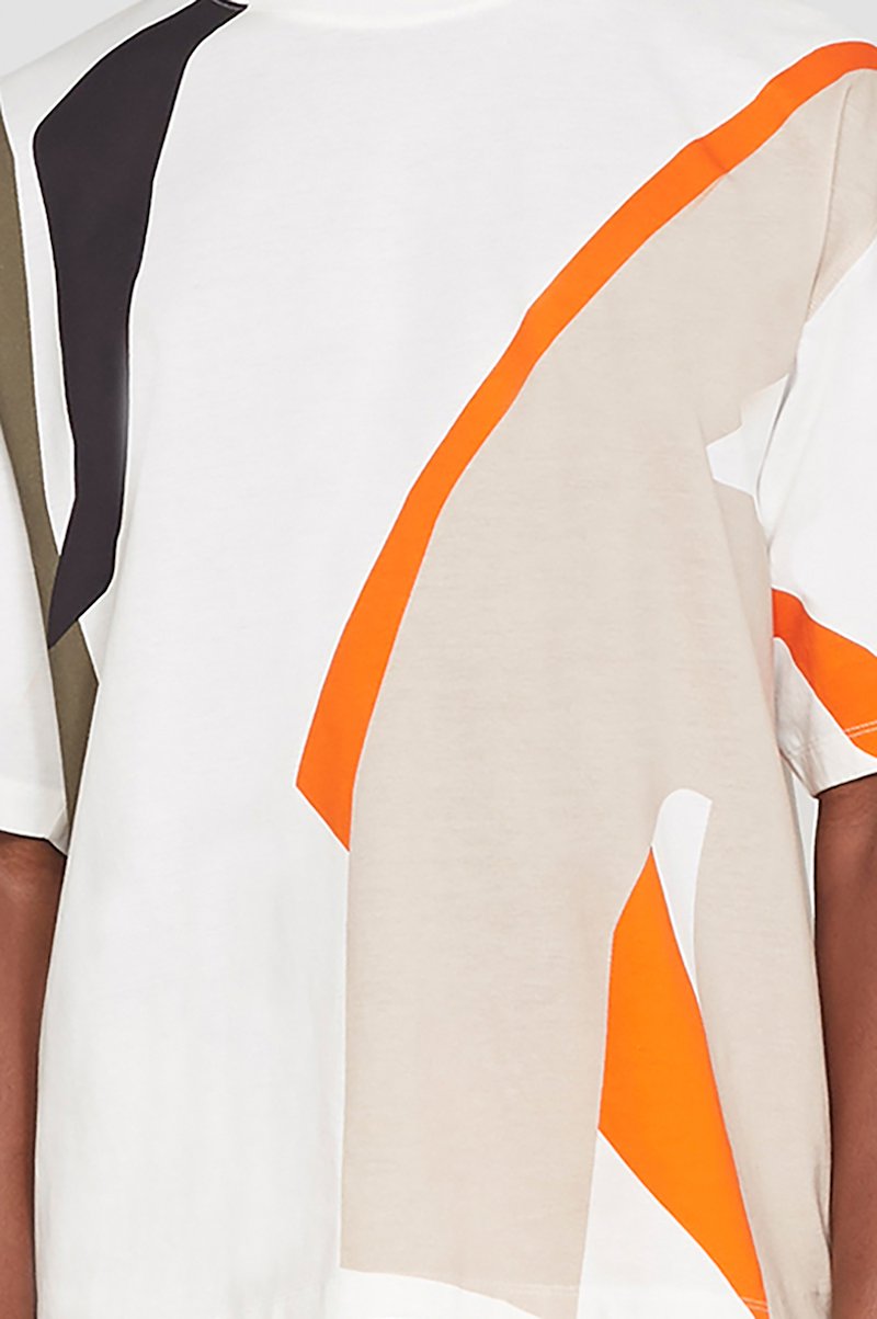 Printed T-Shirt-white #1 Printed T-Shirt, null- 3