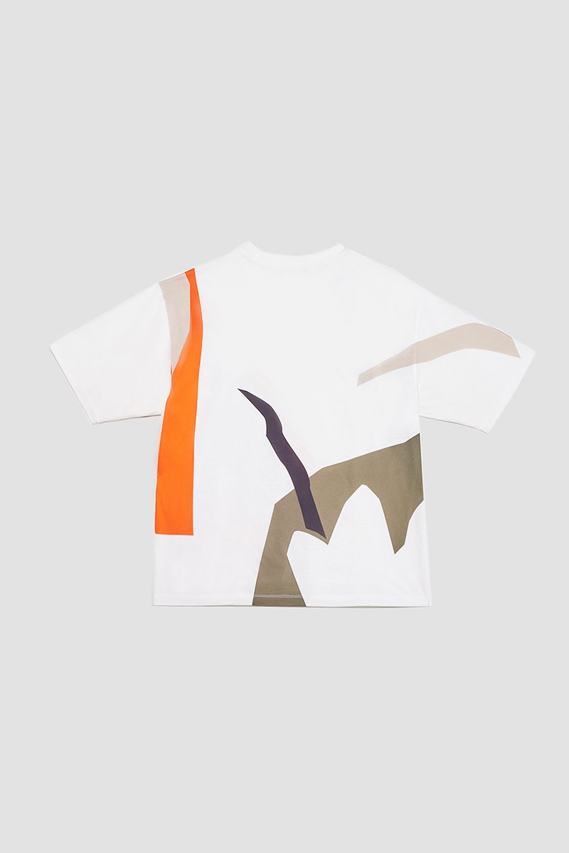 Printed T-Shirt-white #1 Printed T-Shirt, null- 5