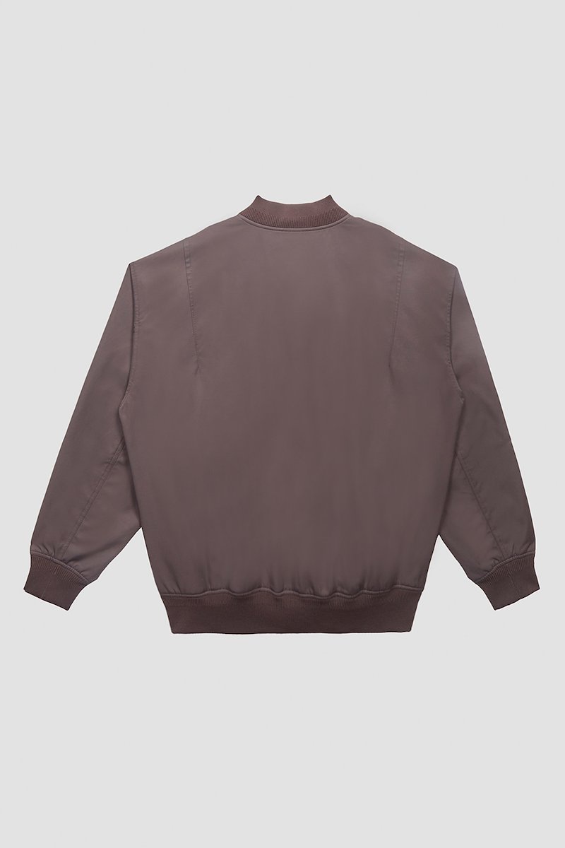 Oversized Bomber Jacket-brown #0 Oversized Bomber Jacket, ESPRESSO Synthetic->Nylon Oversized Bomber Jacket from 3.1 Phillip Lim. - 6