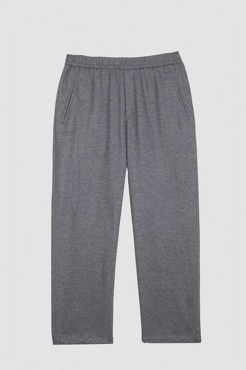 Convertible Leisure Trouser-grey #1 Convertible Leisure Trouser, Dark heather grey Wool or fine animal hair->Wool Convertible Leisure Trouser from 3.1 Phillip Lim. - 5