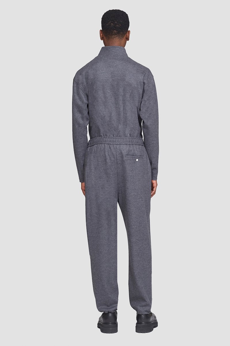 Convertible Leisure Trouser-grey #1 Convertible Leisure Trouser, Dark heather grey Wool or fine animal hair->Wool Convertible Leisure Trouser from 3.1 Phillip Lim. - 3