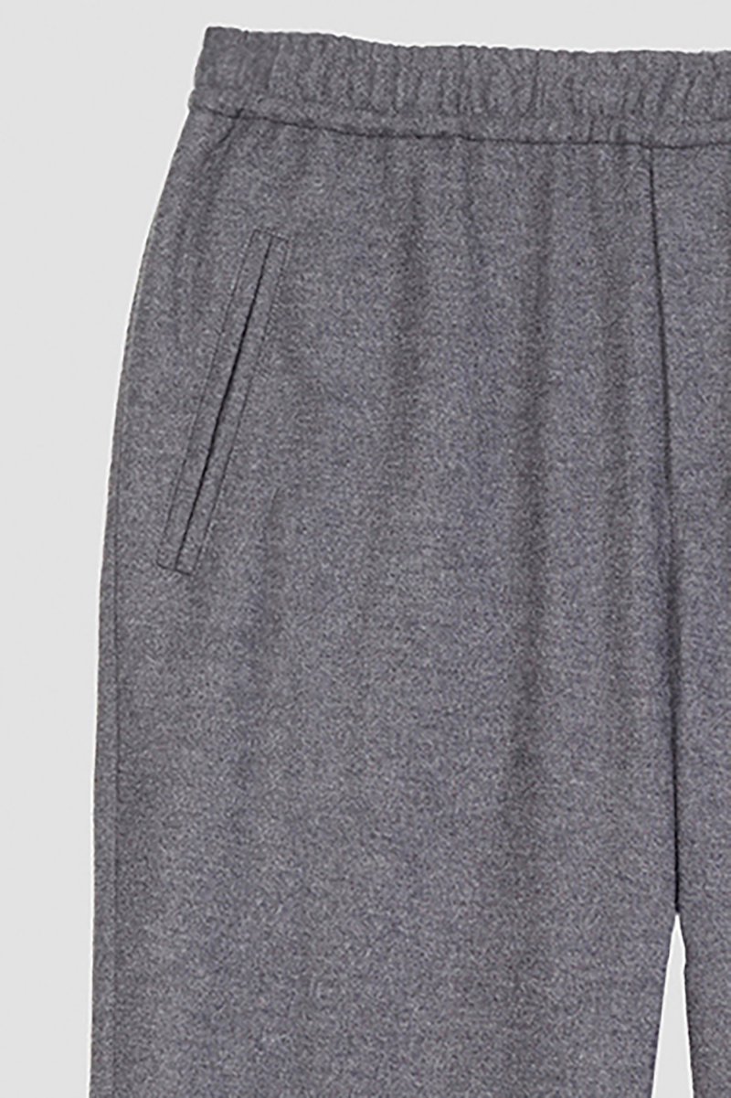 Convertible Leisure Trouser-grey #1 Convertible Leisure Trouser, Dark heather grey Wool or fine animal hair->Wool Convertible Leisure Trouser from 3.1 Phillip Lim. - 9