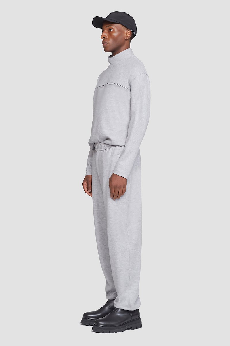 Convertible Leisure Trouser-grey #1 Convertible Leisure Trouser, SILVER Wool or fine animal hair->Wool Convertible Leisure Trouser from 3.1 Phillip Lim. - 1