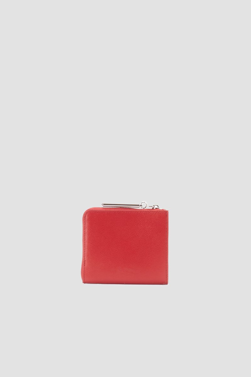 Zip Around Wallet-red #0 Zip Around Wallet, RED Furs & Skins->Calf Leather Zip Around Wallet from 3.1 Phillip Lim. - 2