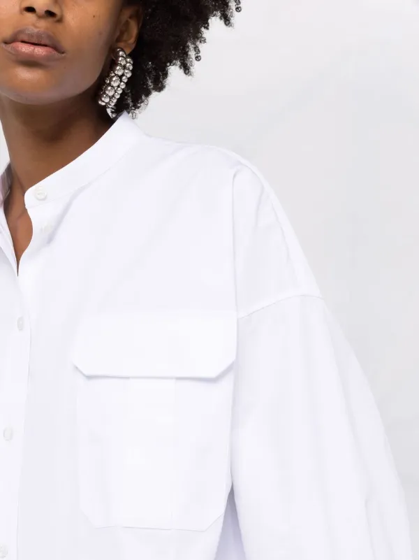 Alexander McQueen button-up Mini Shirt 