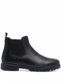 Geox elasticated side-panel boots - Black