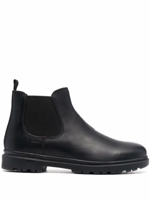Geox elasticated side-panel boots