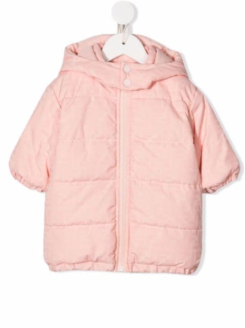 Fendi Kids puffer baby coat