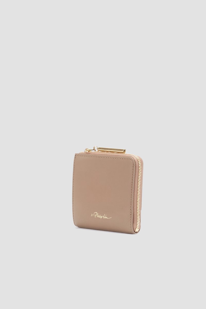 Zip Around Wallet-brown #1 Zip Around Wallet, COFFEE Furs & Skins->Calf Leather Zip Around Wallet from 3.1 Phillip Lim. - 1