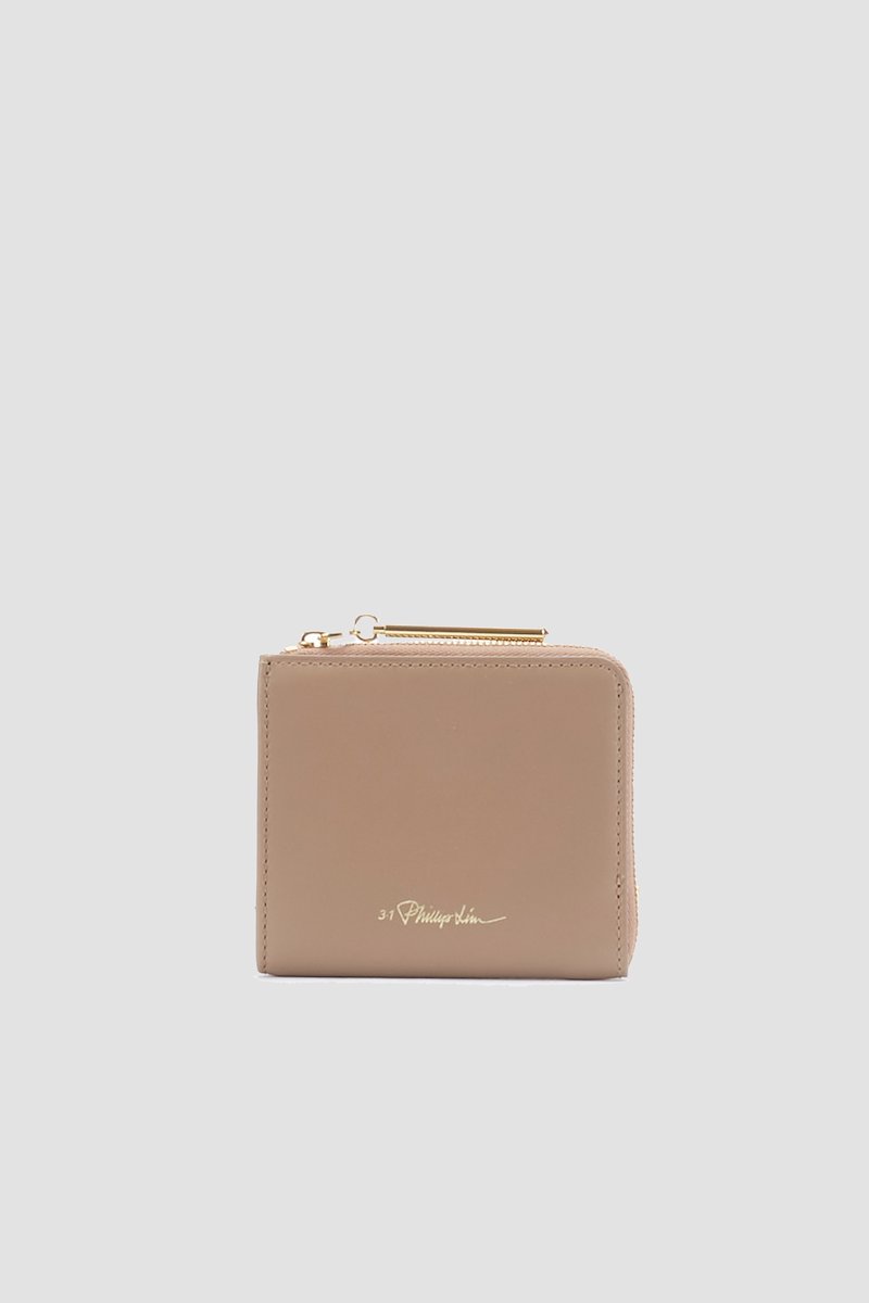 Zip Around Wallet-brown #0 Zip Around Wallet, COFFEE Furs & Skins->Calf Leather Zip Around Wallet from 3.1 Phillip Lim. - 0