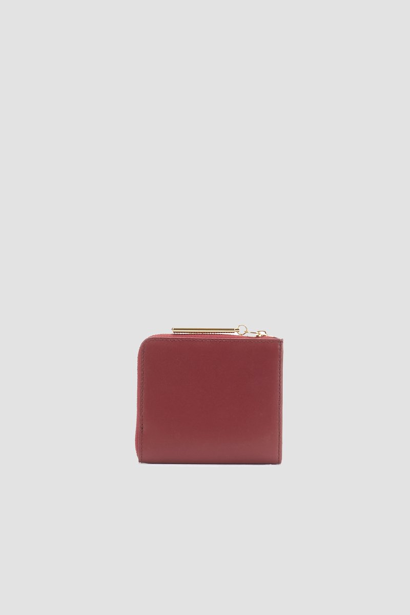 Zip Around Wallet-red #0 Zip Around Wallet, Pomegranate Furs & Skins->Calf Leather Zip Around Wallet from 3.1 Phillip Lim. - 2