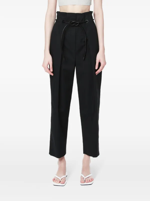 3.1 Phillip Lim Origami Pleated Trousers | Black | FARFETCH