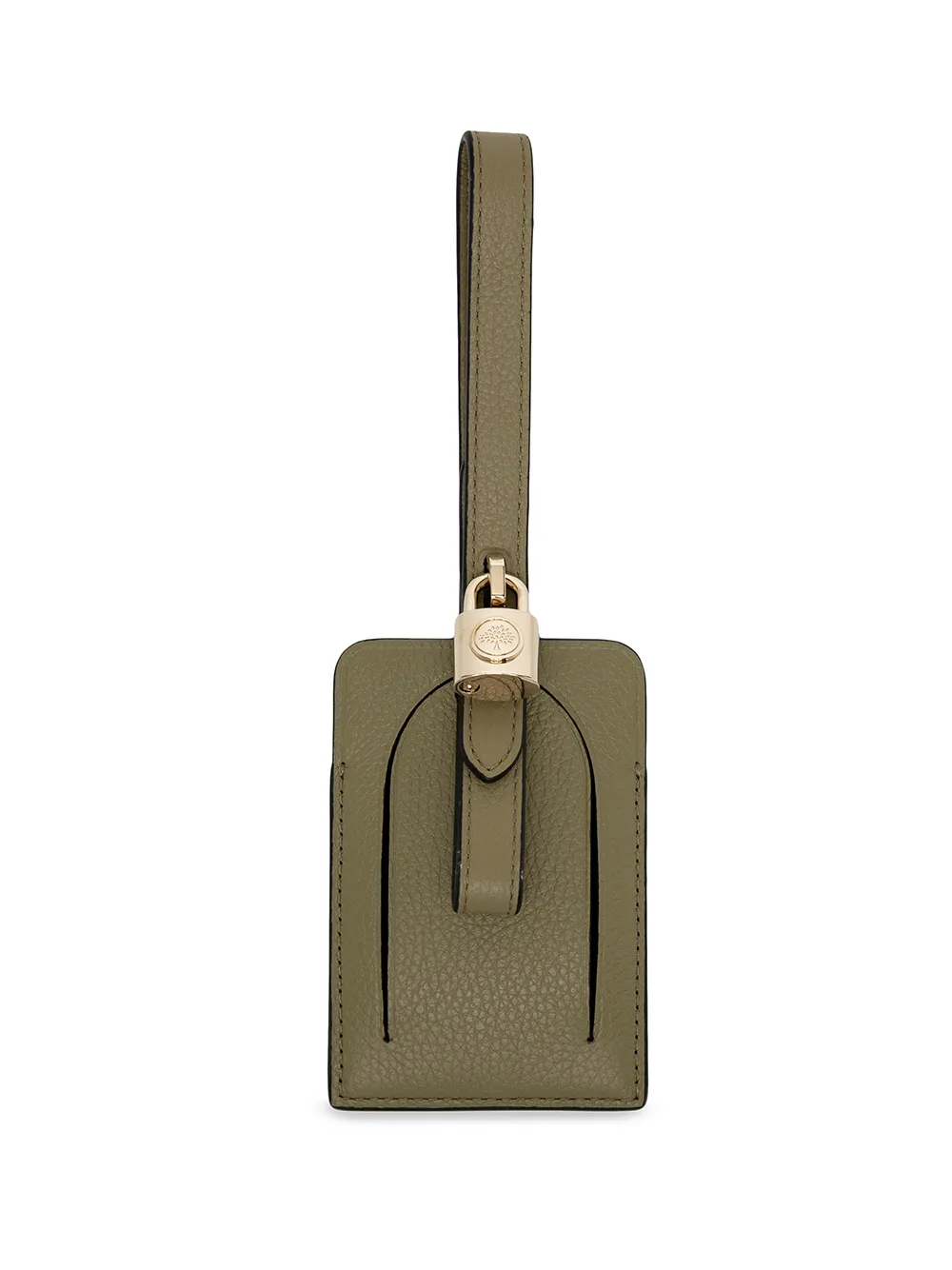 

Mulberry Padlock small luggage tag - Green