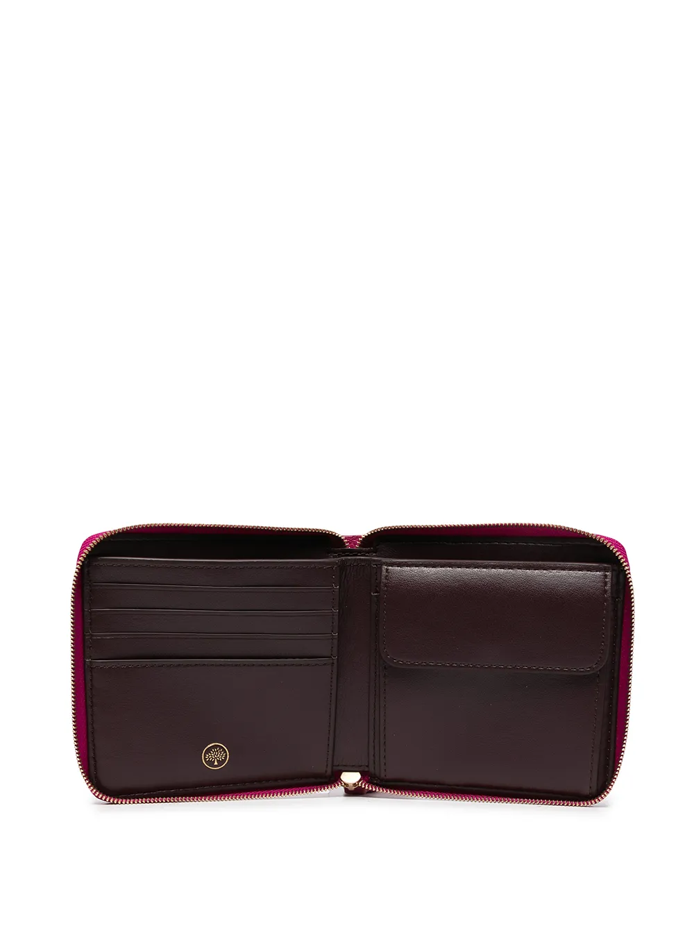 фото Mulberry кошелек на молнии с логотипом