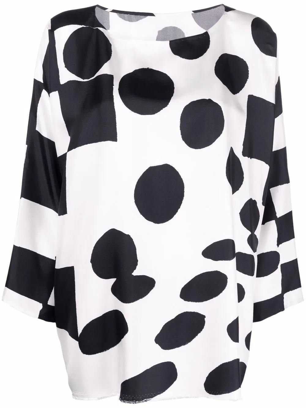 Daniela Gregis abstract-print tunic