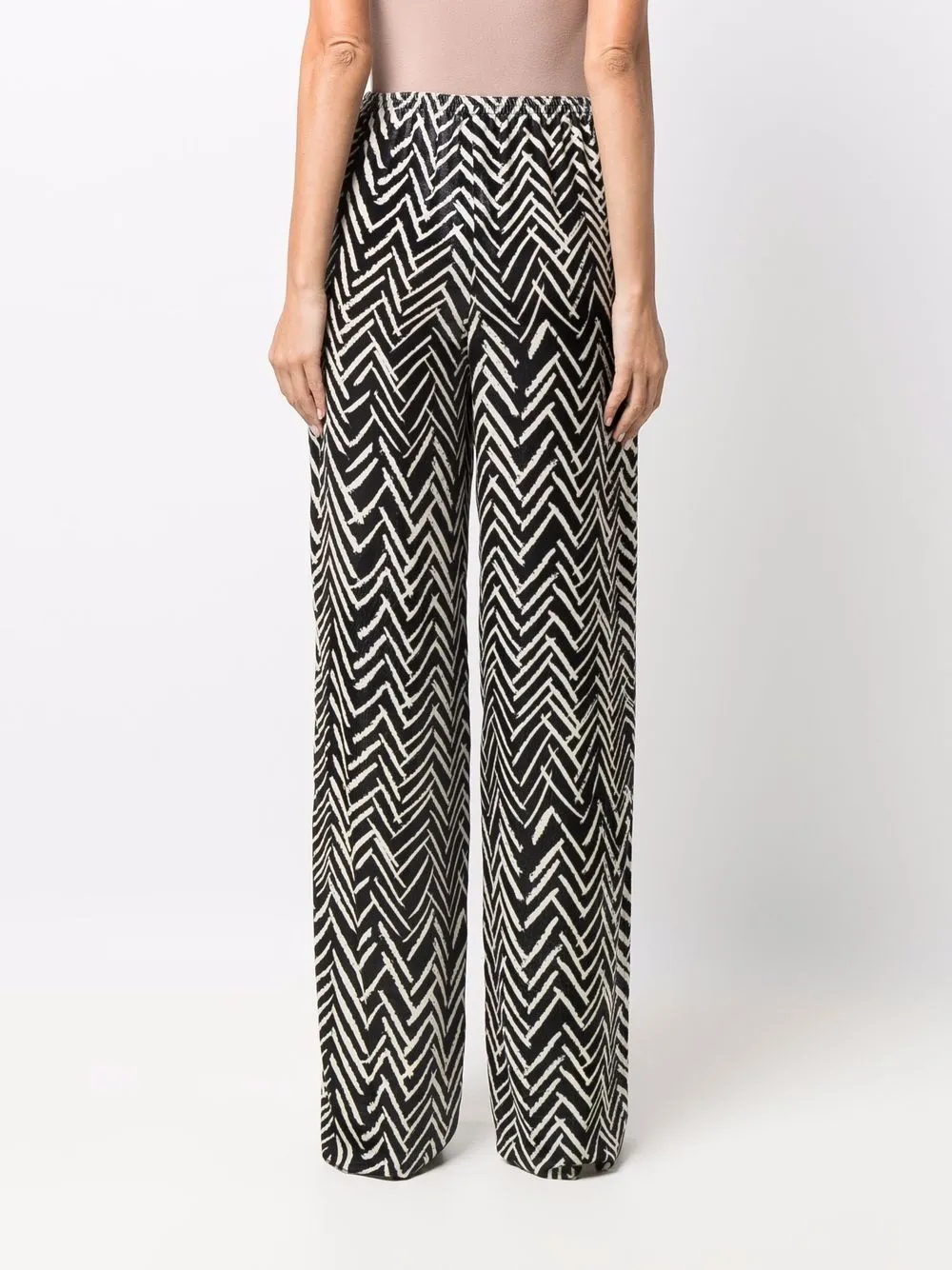 фото Emporio armani брюки с узором зигзаг