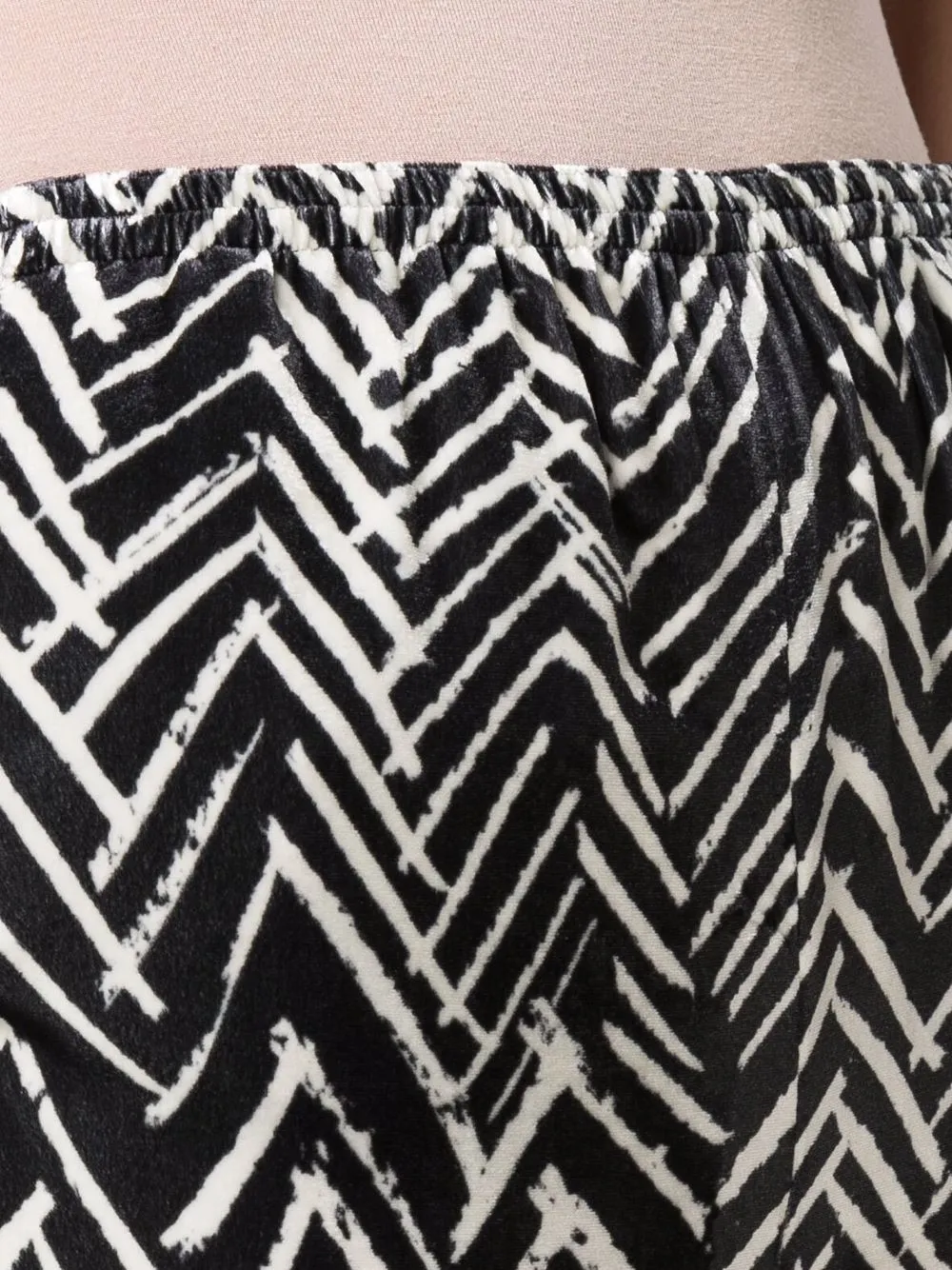 фото Emporio armani брюки с узором зигзаг