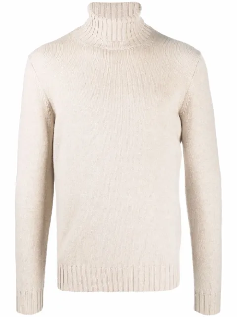 Dell'oglio purl-knit cashmere jumper 