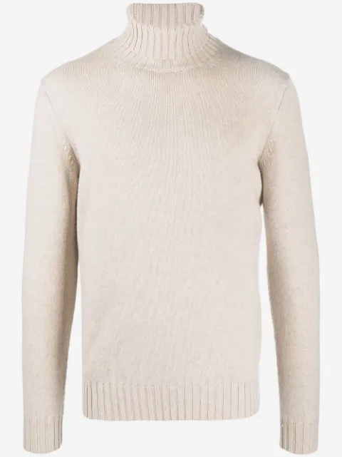 Dell'oglio purl-knit cashmere jumper