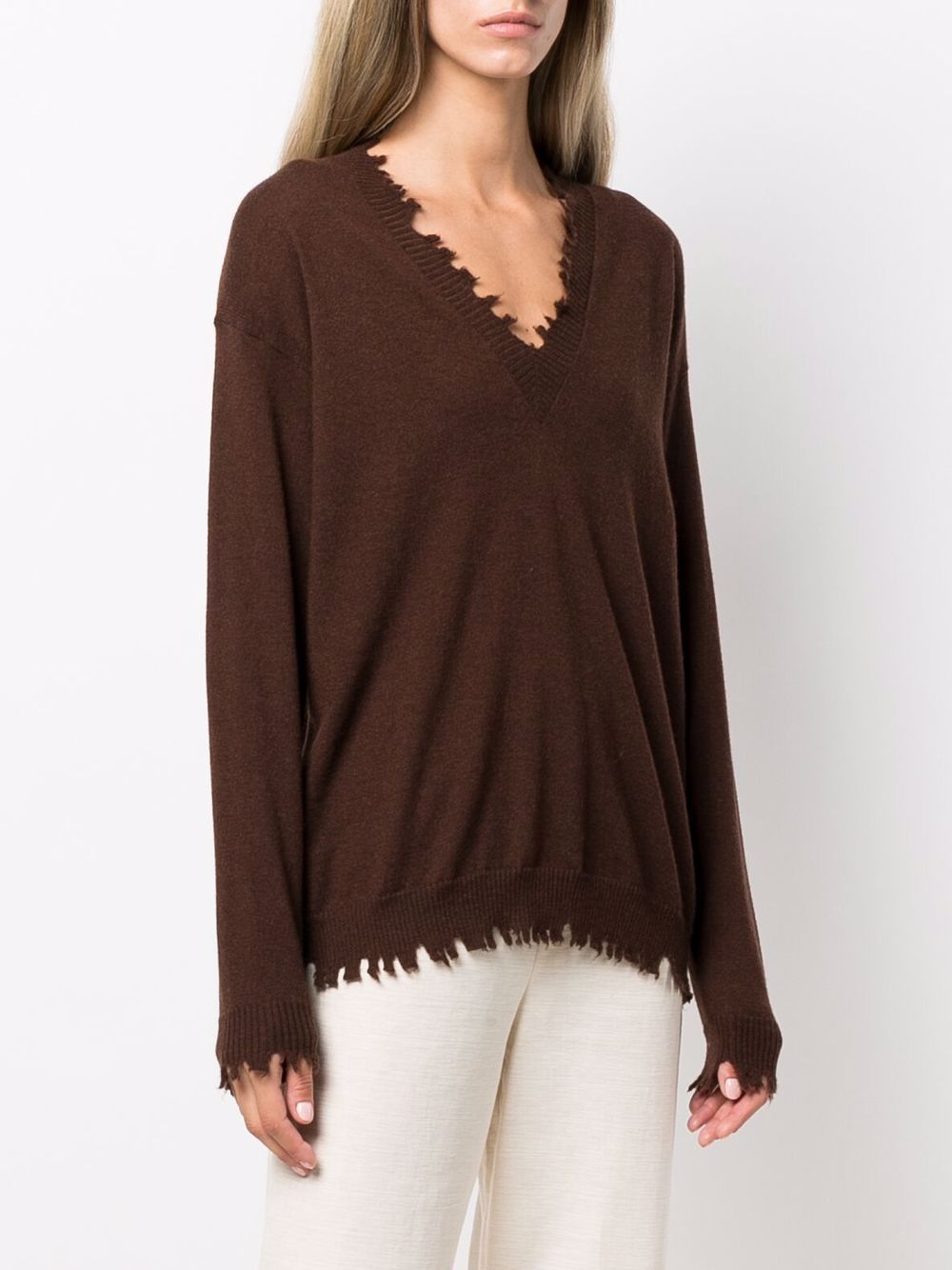 фото Uma wang v-neck cashmere jumper